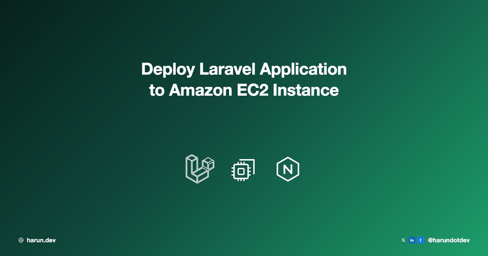 Deploy Laravel Application to Amazon EC2 Instance