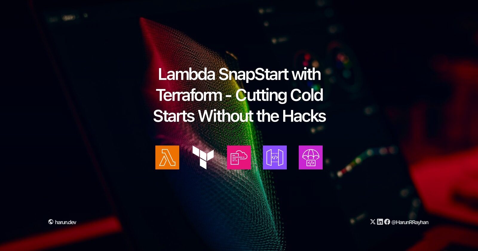 Lambda SnapStart with Terraform - Cutting Cold Starts Without the Hacks