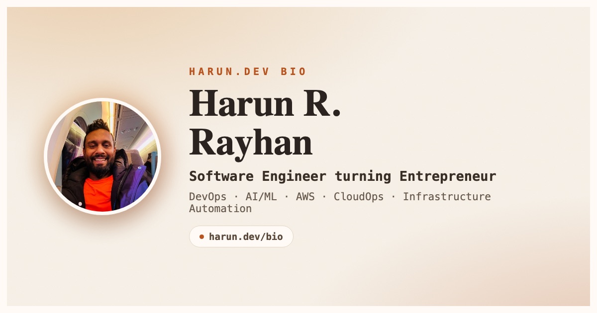 Harun.dev Consulting screenshot